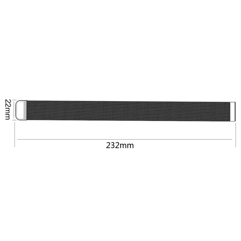 Sehr stilvoll Samsung Galaxy Watch (46mm) Metall armband