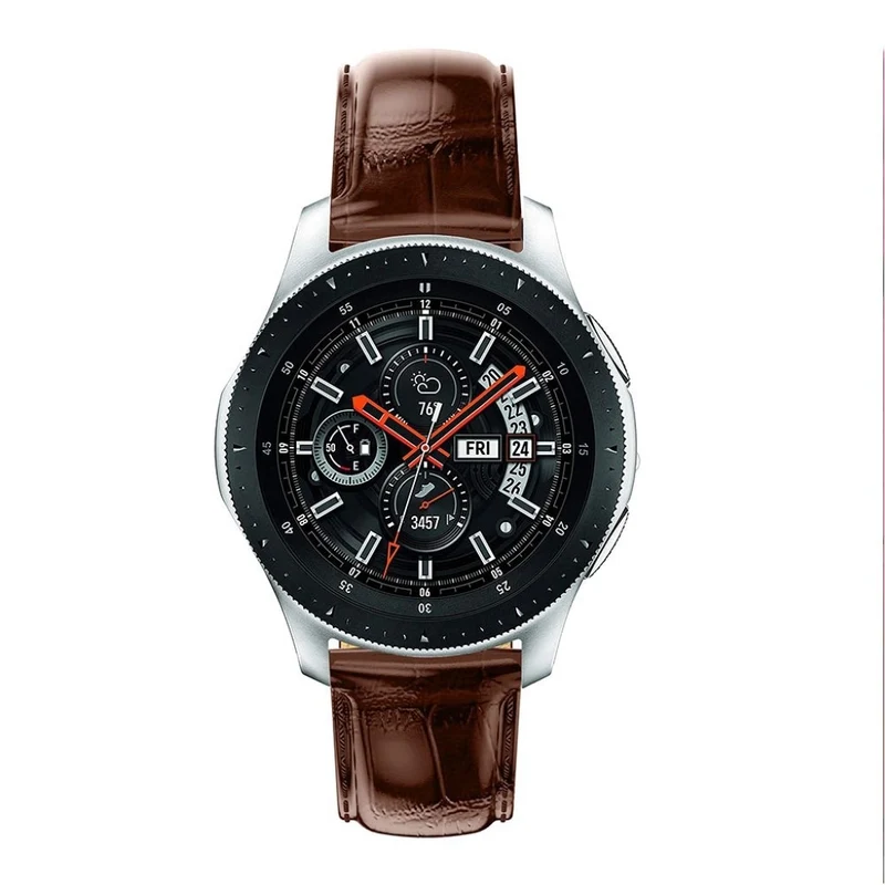 Megastark Samsung Galaxy Watch (46mm) Echtes Leder armband