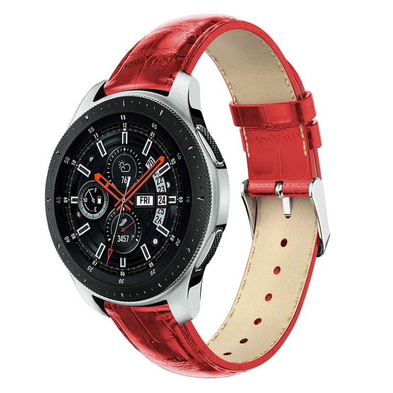 Megastark Samsung Galaxy Watch (46mm) Echtes Leder armband