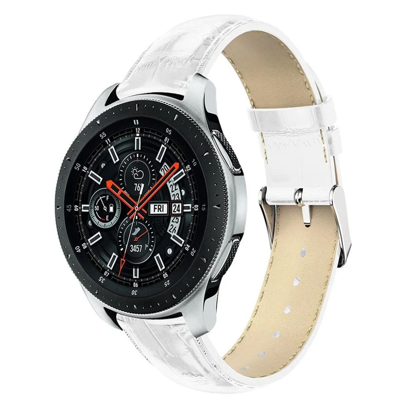 Megastark Samsung Galaxy Watch (46mm) Echtes Leder armband