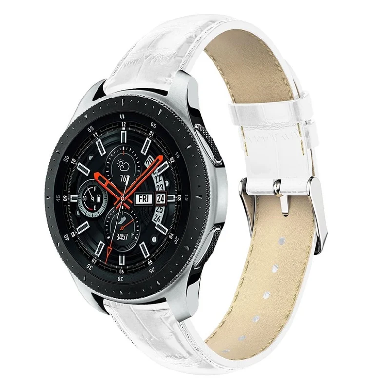 Megastark Samsung Galaxy Watch (46mm) Echtes Leder armband
