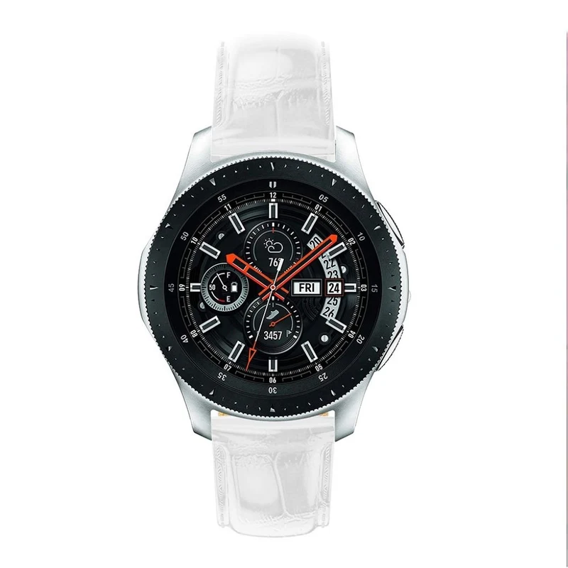 Megastark Samsung Galaxy Watch (46mm) Echtes Leder armband