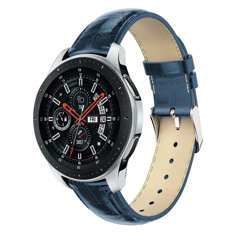 Megastark Samsung Galaxy Watch (46mm) Echtes Leder armband