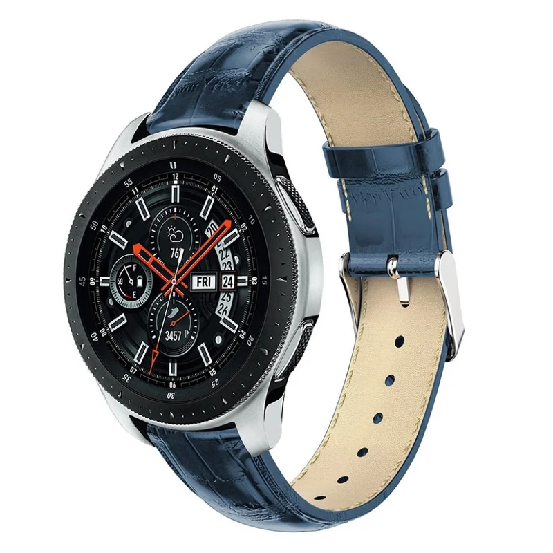Megastark Samsung Galaxy Watch (46mm) Echtes Leder armband