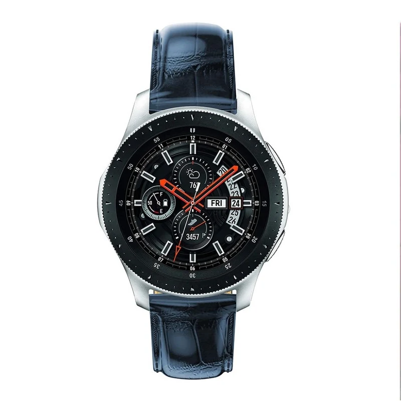 Megastark Samsung Galaxy Watch (46mm) Echtes Leder armband