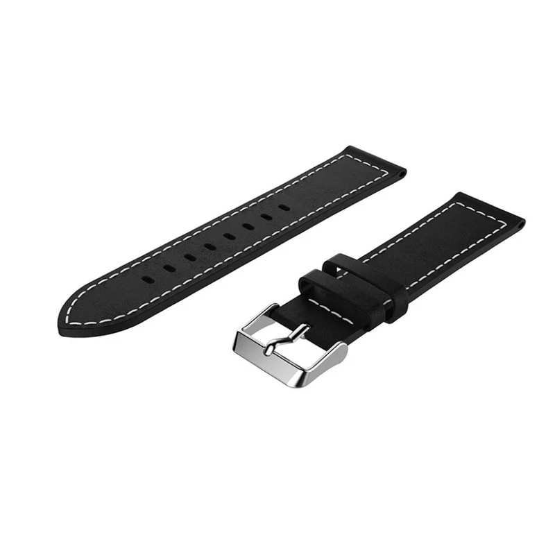 Zeitlos Universell Echtes Leder und Silikon / TPU armband