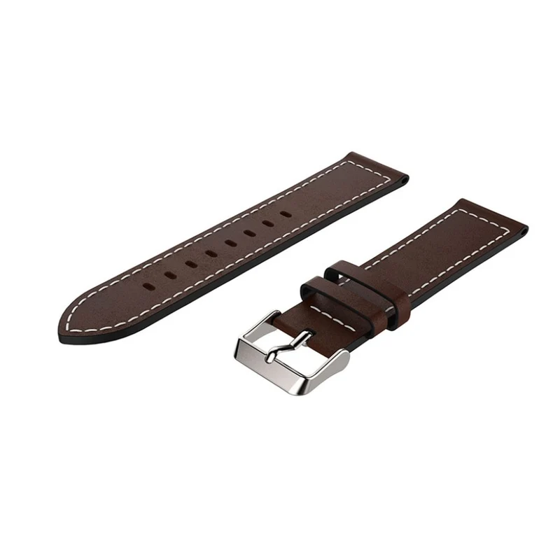 Zeitlos Universell Echtes Leder und Silikon / TPU armband