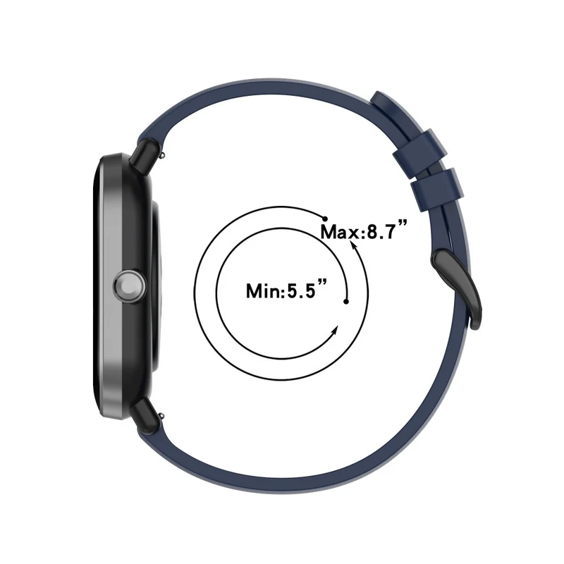 Bemerkenswert robust Amazfit GTS 3 Silikon / TPU armband
