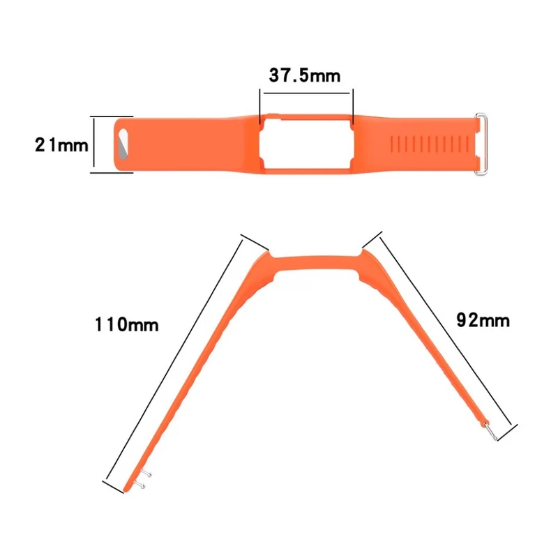 Mega elegant Polar A370 / Polar A360 Silikon / TPU armband