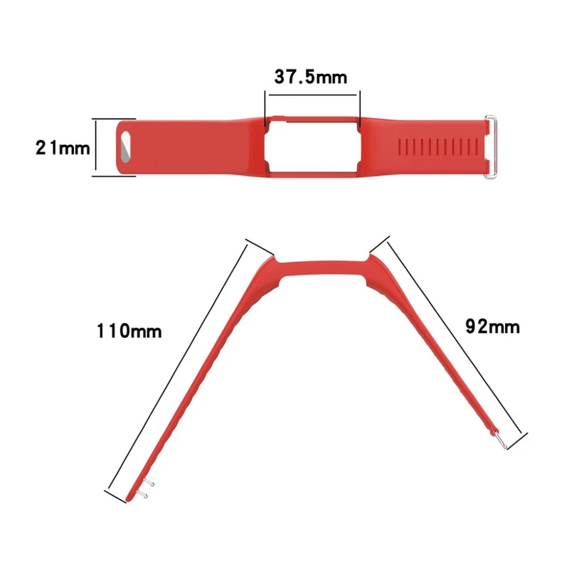 Mega elegant Polar A370 / Polar A360 Silikon / TPU armband
