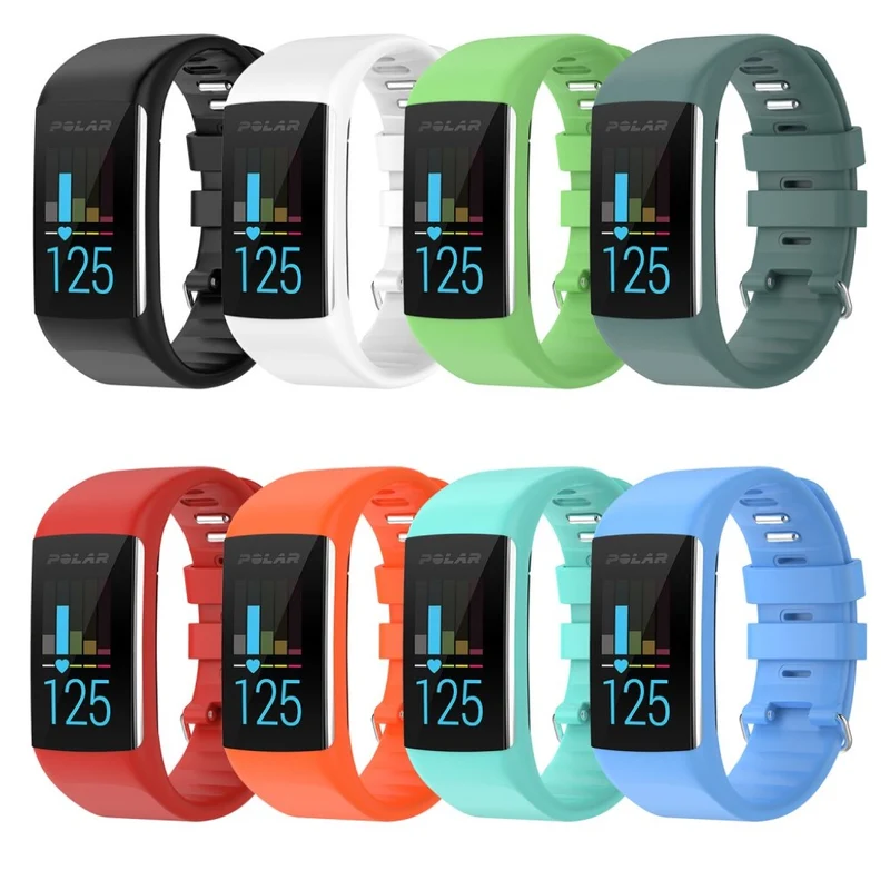 Mega elegant Polar A370 / Polar A360 Silikon / TPU armband