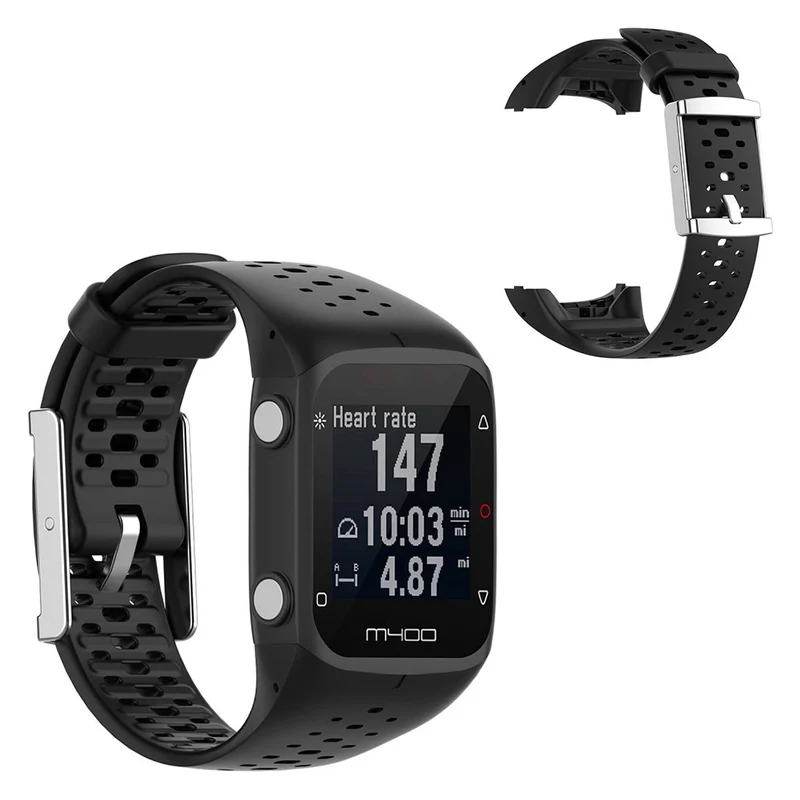 Unglaublich bequem Polar M400 Silikon / TPU armband
