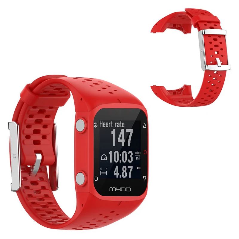 Unglaublich bequem Polar M400 Silikon / TPU armband