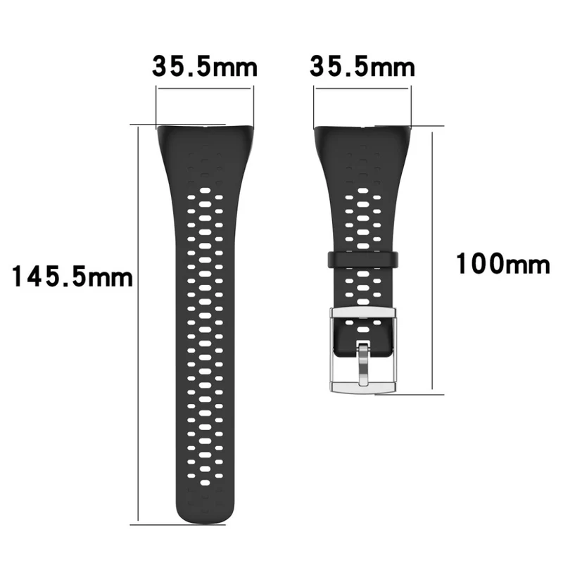 Unglaublich bequem Polar M400 Silikon / TPU armband
