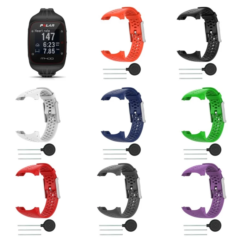 Unglaublich bequem Polar M400 Silikon / TPU armband