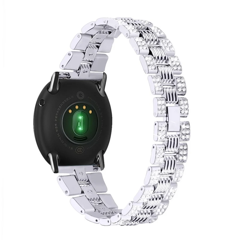 Supersauber Amazfit Youth Metall und Strass armband