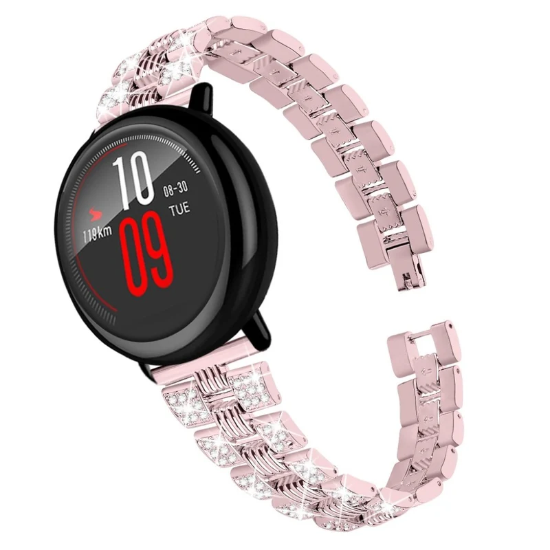 Supersauber Amazfit Youth Metall und Strass armband