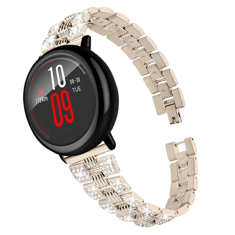 Supersauber Amazfit Youth Metall und Strass armband