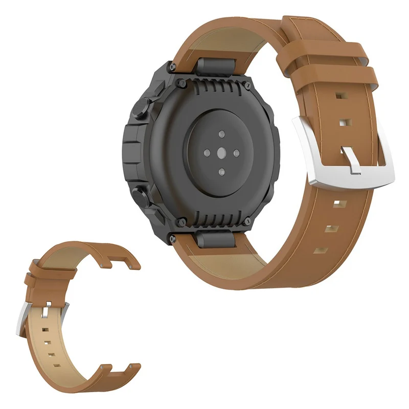 Mega modisch Amazfit T-Rex Echtes Leder armband