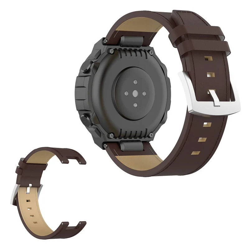 Mega modisch Amazfit T-Rex Echtes Leder armband
