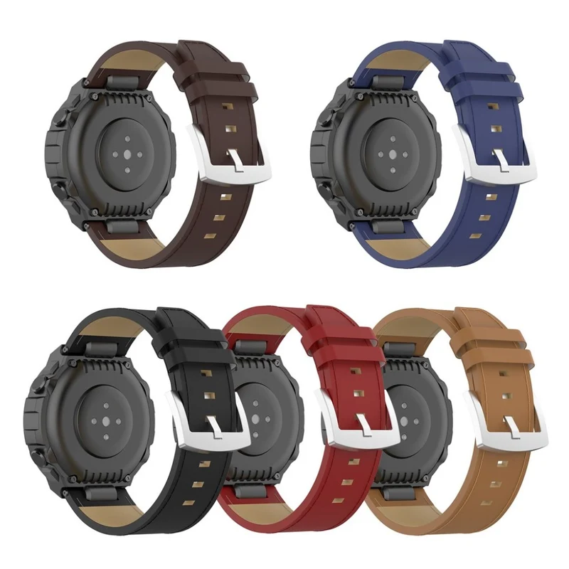 Mega modisch Amazfit T-Rex Echtes Leder armband