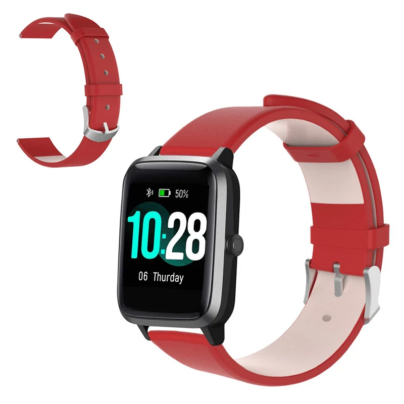 Mega bequem Haylou Solar Echtes Leder armband