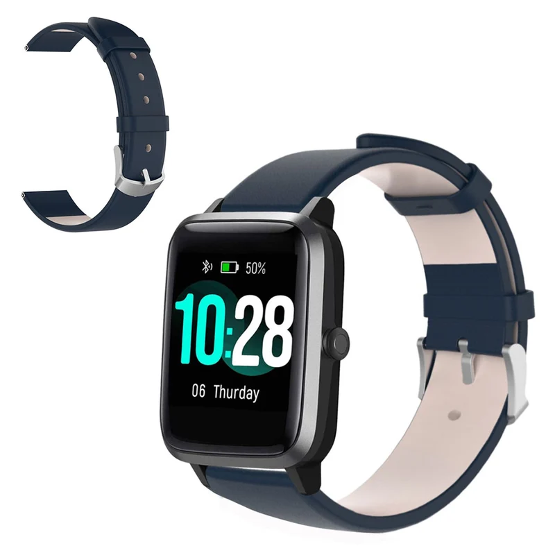Mega bequem Haylou Solar Echtes Leder armband