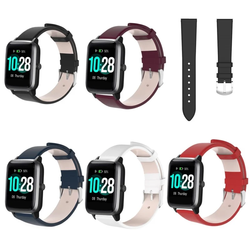 Mega bequem Haylou Solar Echtes Leder armband