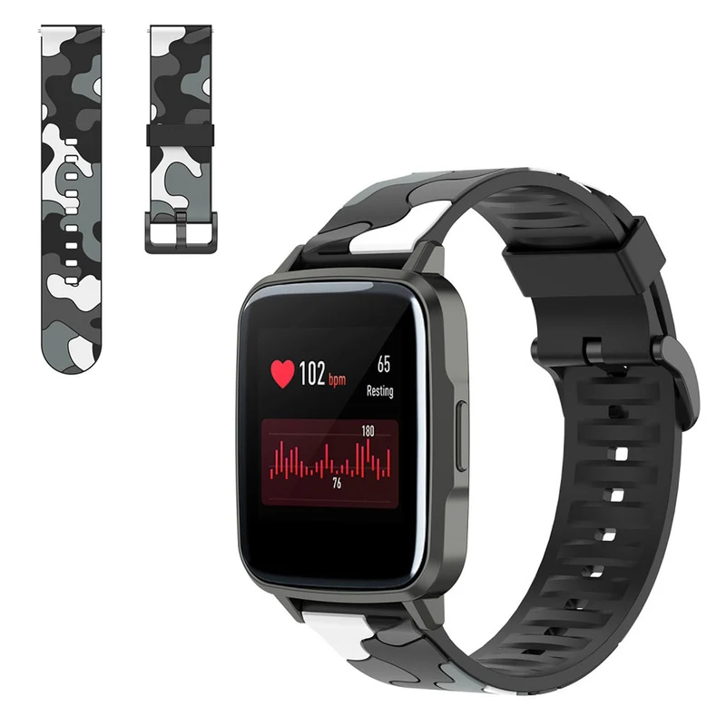 Super modisch Haylou SmartWatch LS01 Silikon / TPU armband