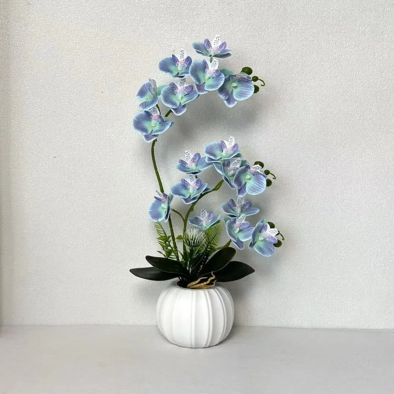 Elegante künstliche Orchideenblütenarrangement