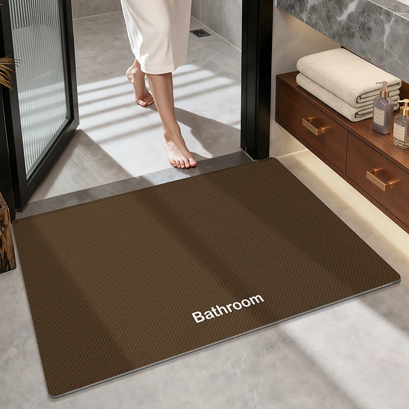 Badematte für Badezimmerboden Dekor