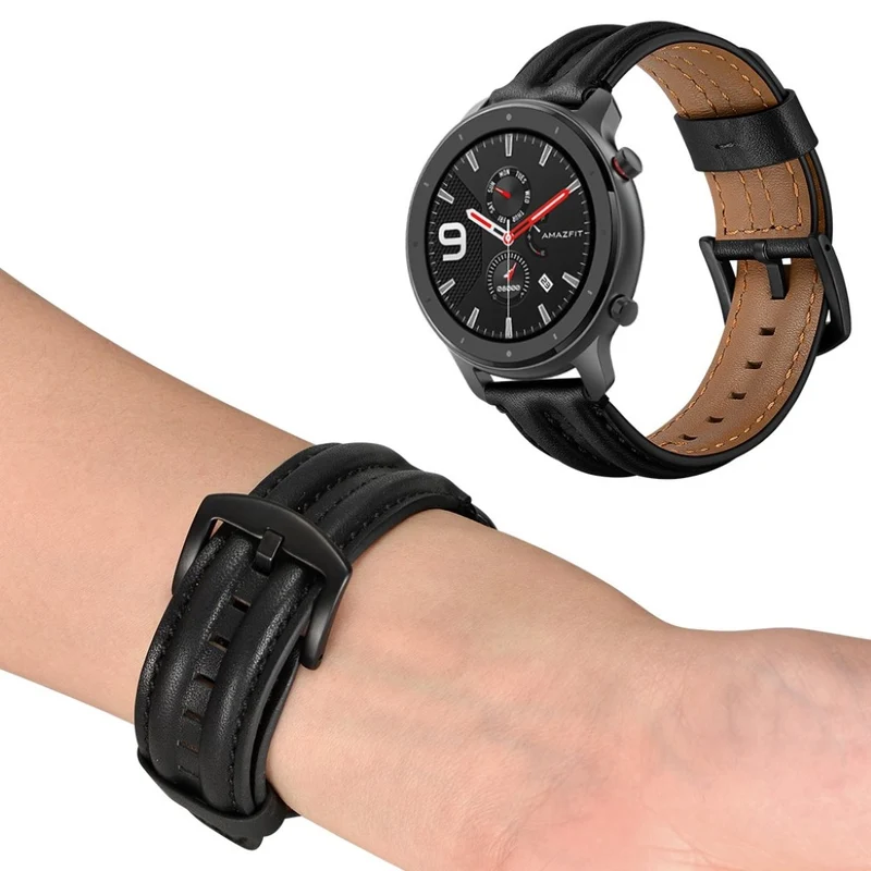 Supersauber Universell Echtes Leder armband