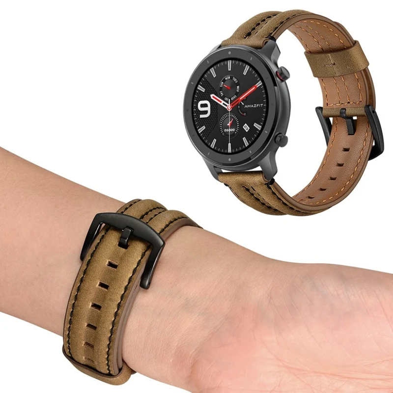 Supersauber Universell Echtes Leder armband