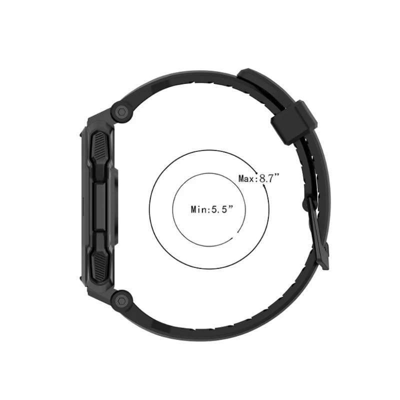 Mega elegant Amazfit Ares Silikon / TPU armband