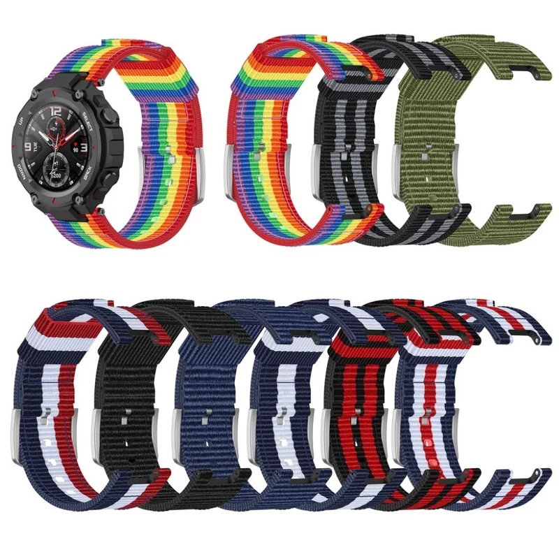 Super angenehm Amazfit T-Rex Textil / Nylon armband