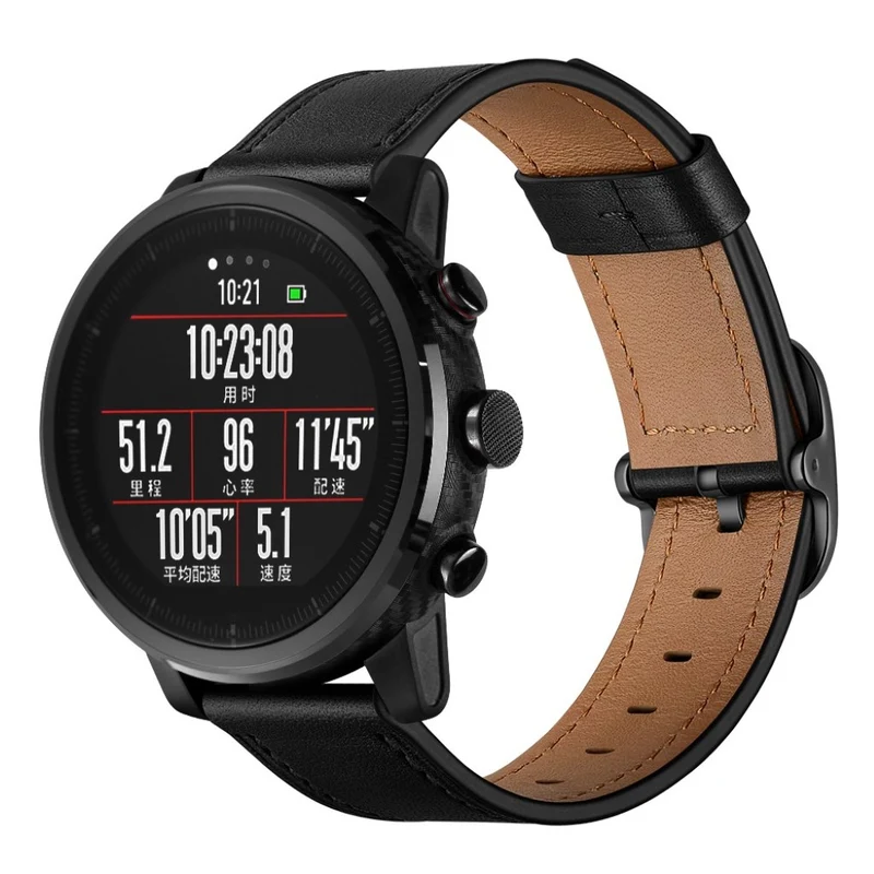Süß Amazfit Stratos 2 \ 2s / Amazfit 1 Echtes Leder armband