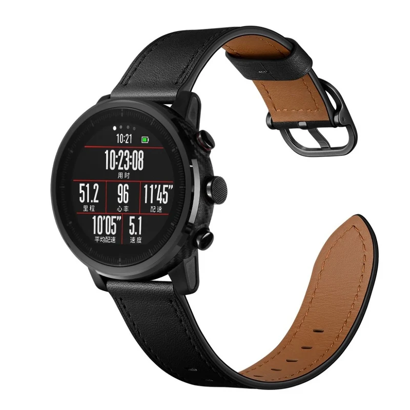 Süß Amazfit Stratos 2 \ 2s / Amazfit 1 Echtes Leder armband