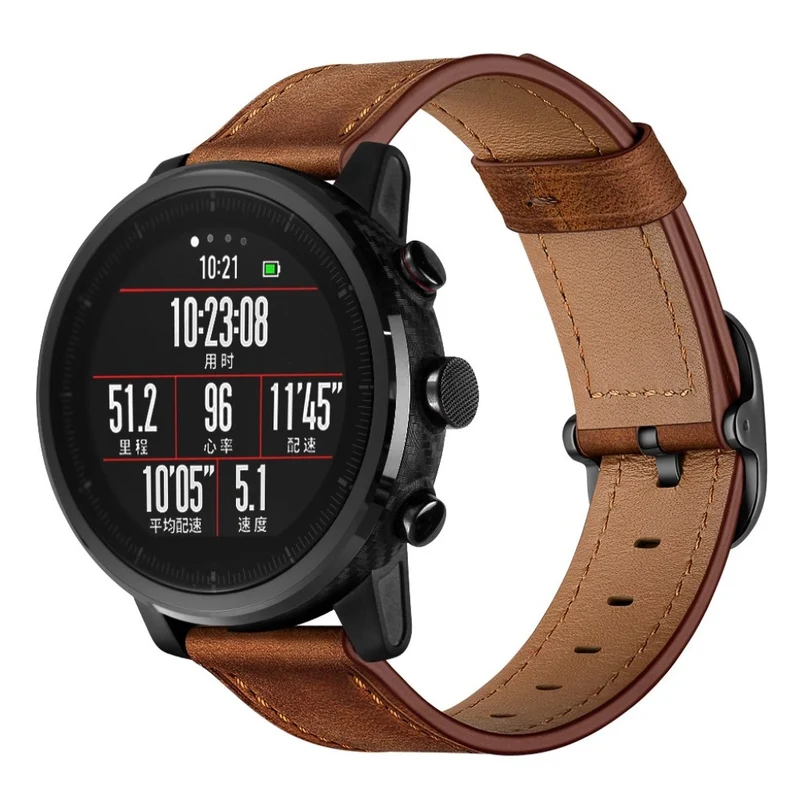 Süß Amazfit Stratos 2 \ 2s / Amazfit 1 Echtes Leder armband