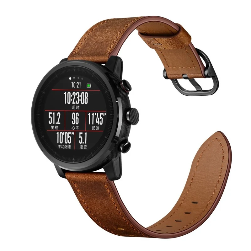 Süß Amazfit Stratos 2 \ 2s / Amazfit 1 Echtes Leder armband