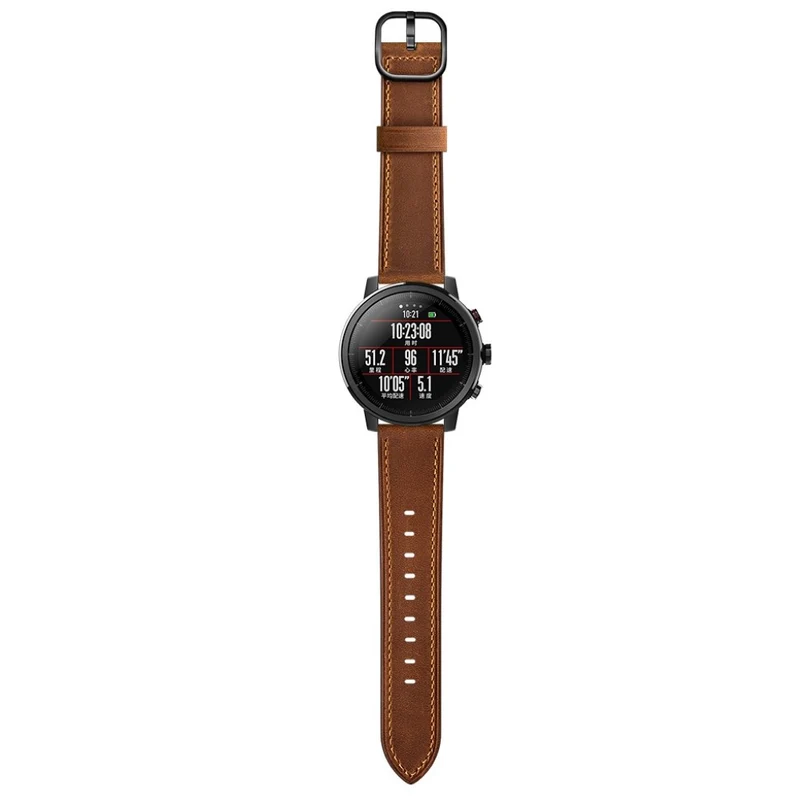 Süß Amazfit Stratos 2 \ 2s / Amazfit 1 Echtes Leder armband