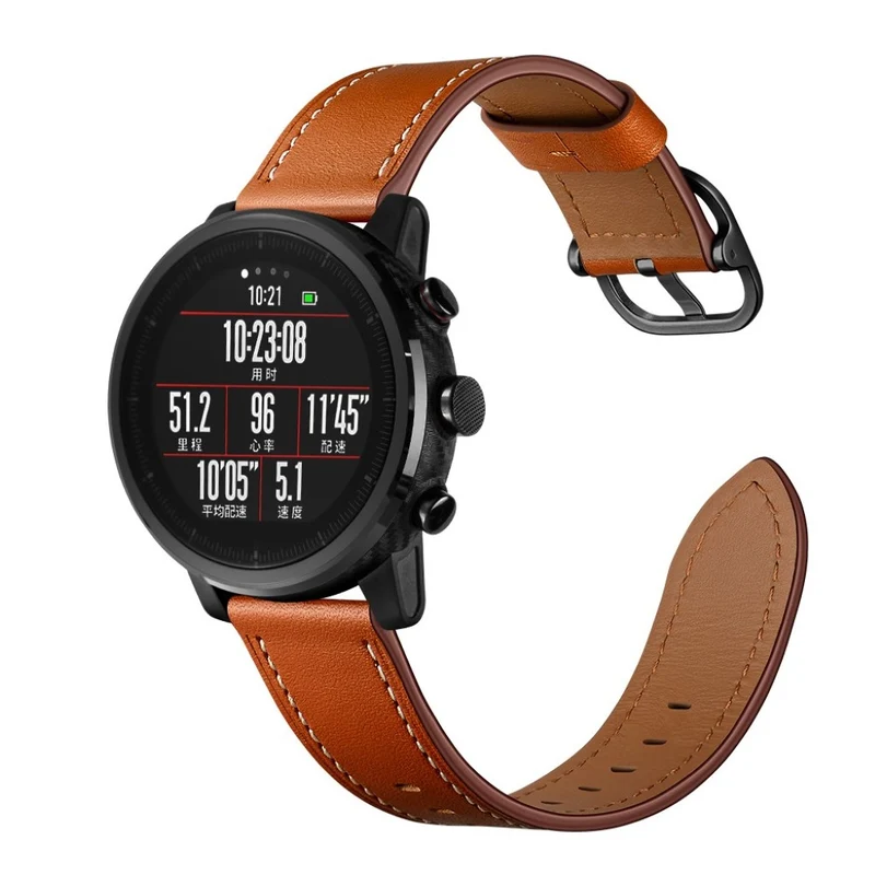Süß Amazfit Stratos 2 \ 2s / Amazfit 1 Echtes Leder armband