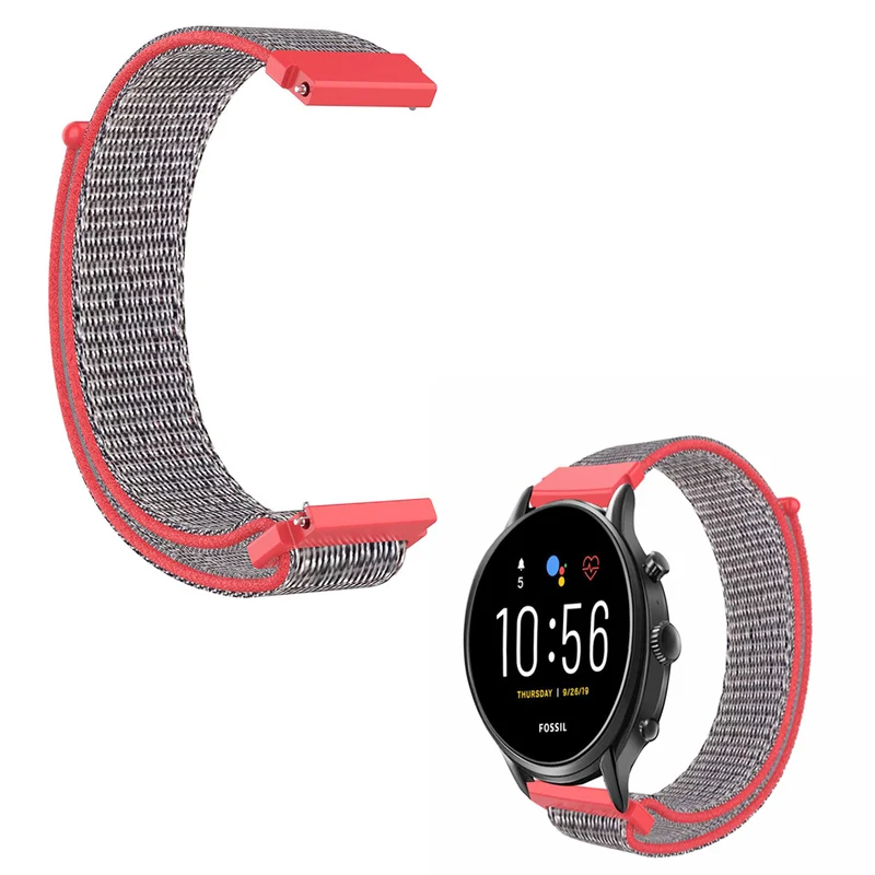 Bequem Fossil Gen 5 Textil / Nylon armband