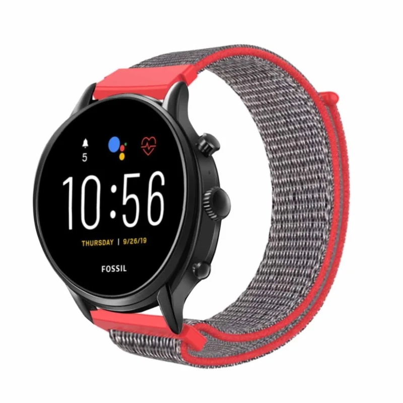 Bequem Fossil Gen 5 Textil / Nylon armband