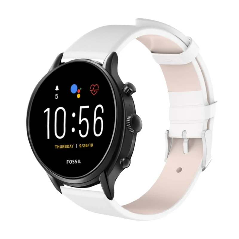 Absolut schön Fossil Gen 5 Echtes Leder armband