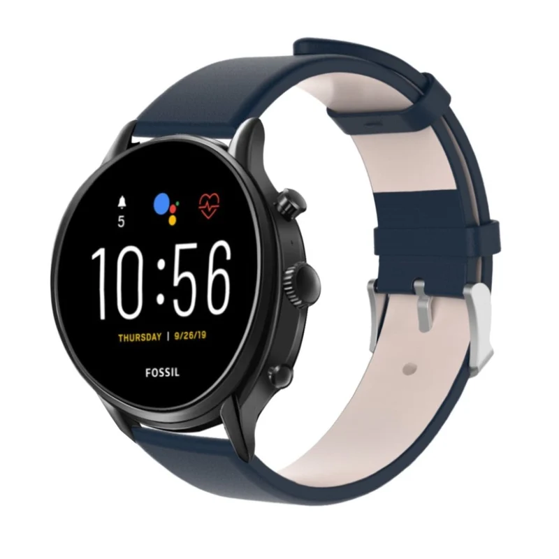 Absolut schön Fossil Gen 5 Echtes Leder armband