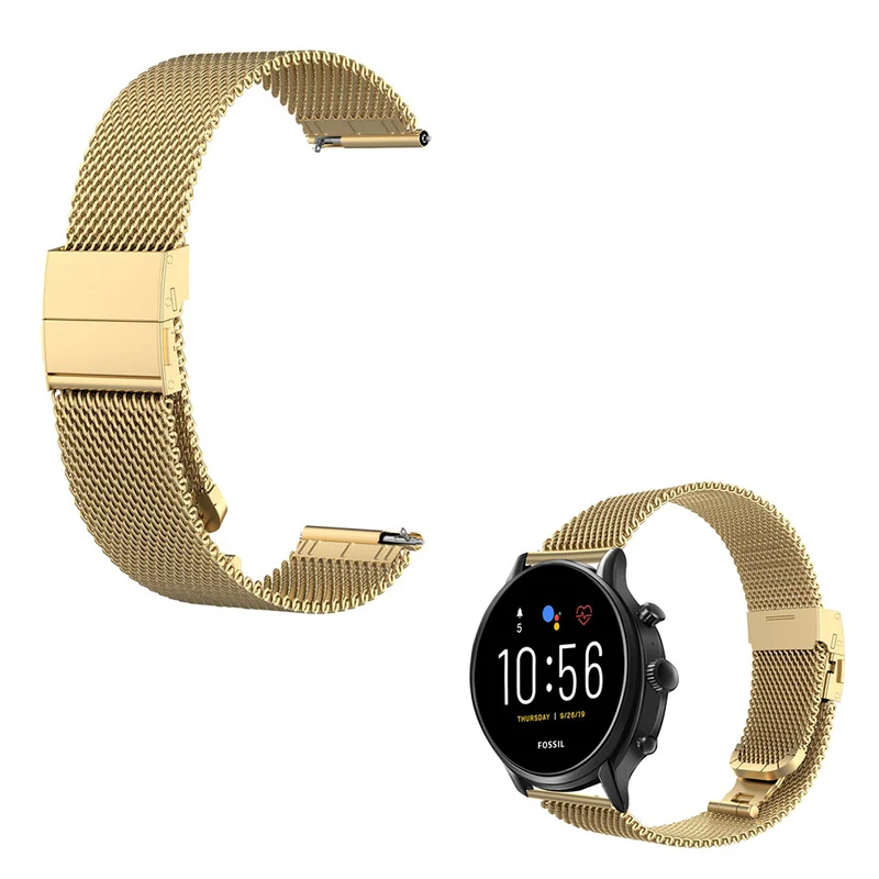Mega cool Fossil Gen 5 Metall armband