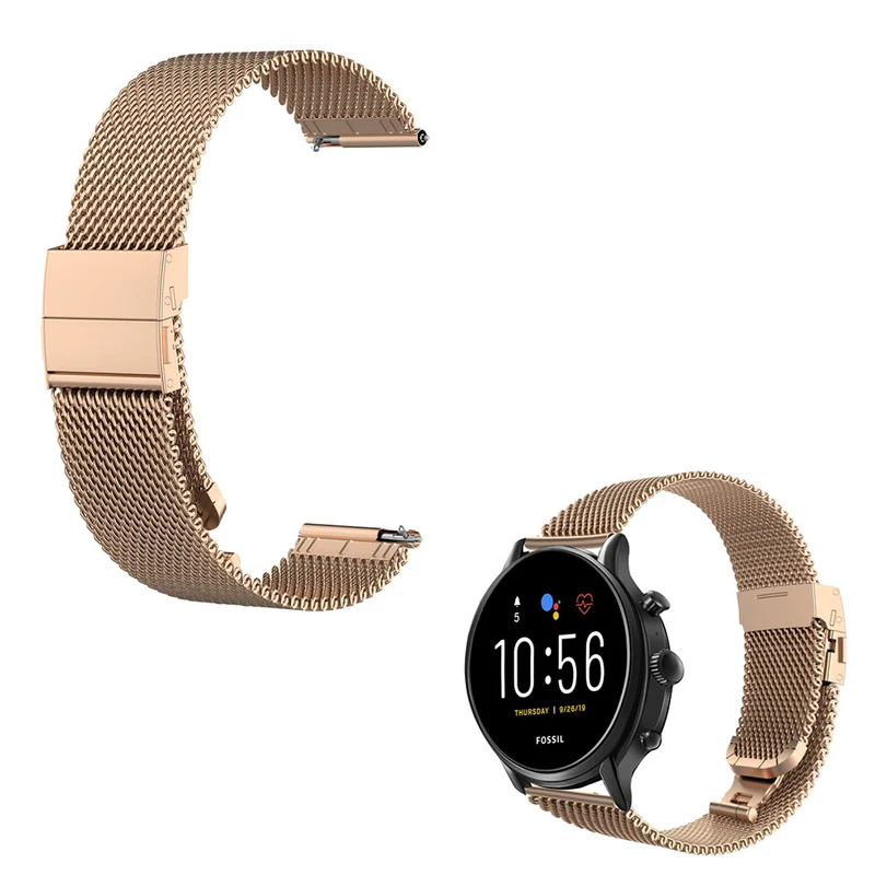 Mega cool Fossil Gen 5 Metall armband