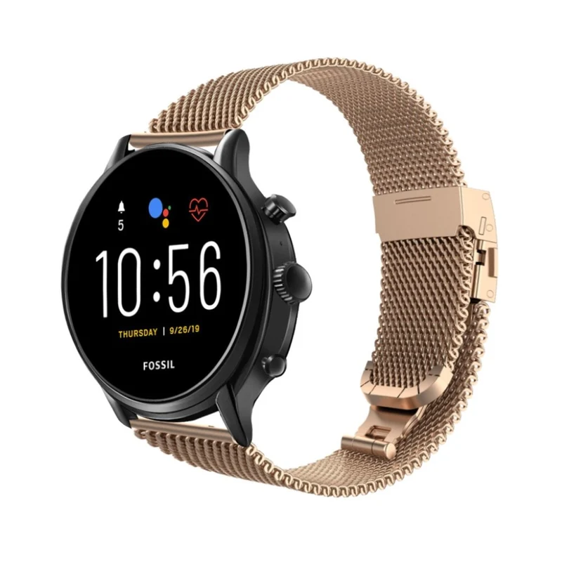 Mega cool Fossil Gen 5 Metall armband