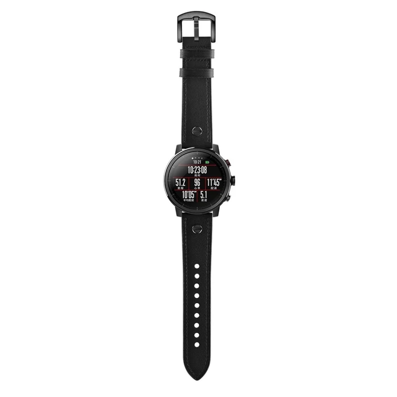 Samsung Gear S3 / Samsung Galaxy Watch (46mm) Echtes Leder armband
