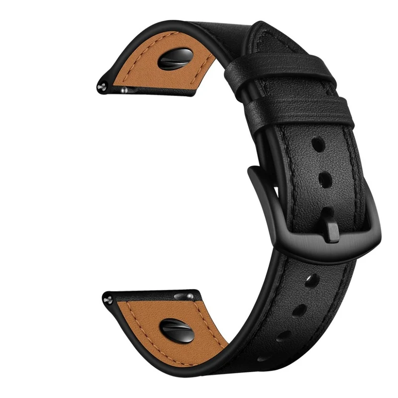 Samsung Gear S3 / Samsung Galaxy Watch (46mm) Echtes Leder armband